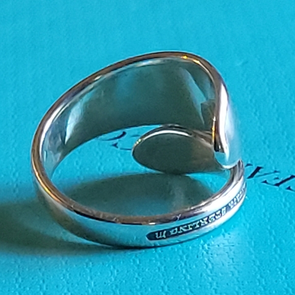1910 Tiffany & Company Faneuil Spoon Ring #48 - Picture 3 of 14